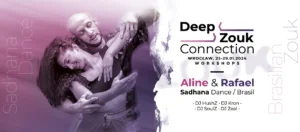 DEEP ZOUK CONNECTION IN PARTNER DANCE 2024  with Aline Cleto & Rafael Soares in Wrocław