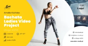 Cykl 3 zajęć: Ladies Video Project z Amelią poziom P4/S1