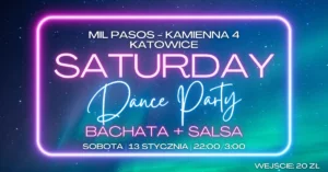 SATURDAY DANCE PARTY - 13.01.2024! SOBOTA!