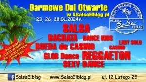 Darmowe Dni Otwarte z #SalsaElbląg oraz start kursów od PODSTAW